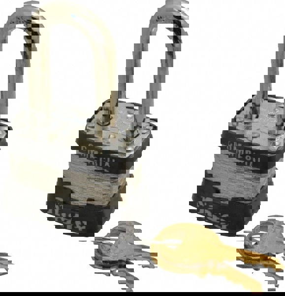 Padlock: Laminated Steel, Keyed Alike, 1